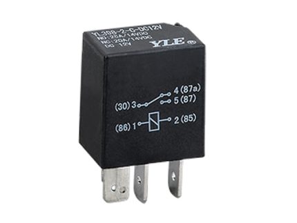 RELAY YL398-4-12V-C 5P