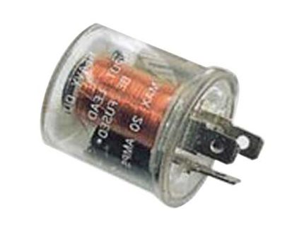 FLASHER ELECTRONIC 3PIN 12V SHORT