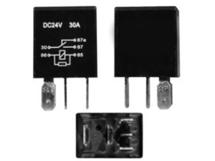 RELAY WITH RESISTOR- 5P 30AMP-24V WATER PROOF MA 156700-0930 90980-87009