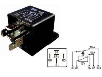 INVERSOR 12V 40/10A=DNI.115=158R=IM.11345 DUN.140