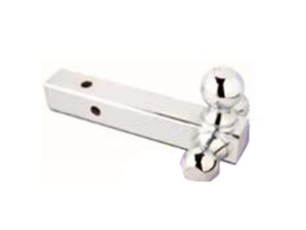 Chrome tri ball hitch so loud shank Solid shank three ball size 1-7/8″ 2″ 2-5/16″