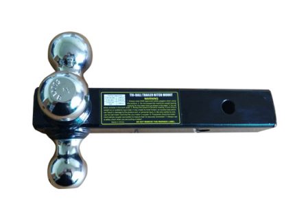 HB329 HITCH WITH BALL 1-7/8inch 3500LBS & 2inch 5000LBS & 2-5/16inch 7500LBS LENGTH 12inch 5KG