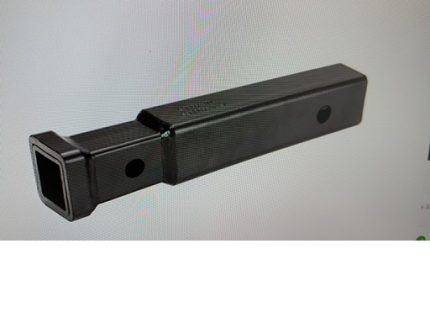 TOW HITCH,2"-1/4" RECEIVER  2" TO 1-1/4" RECEIVER, TOTAL LENGTH 10-1/2", WITH 2 PINS