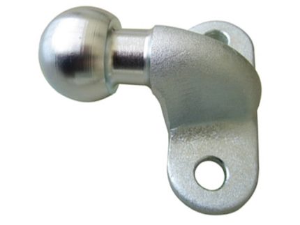 Pin Ball DIA:50mm White zinc plated Base 3500LBS 1.7kg