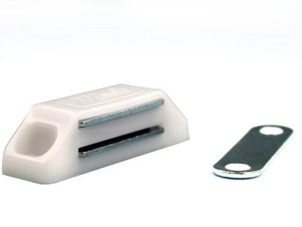 MAGNETIC CATCH 8KG WHITE
