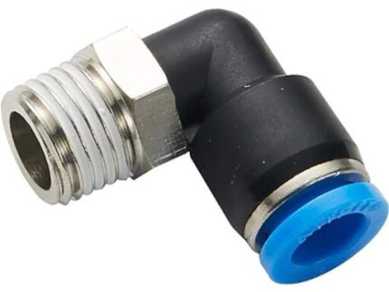 QVL-6 1/8 inch NPT x tube 6mm nicke-plated copper