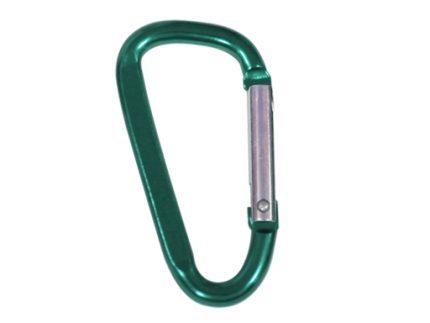 KEY HOLDER 48x25x4.1mm size 7g green
