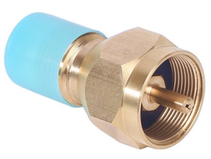 Propane brass adapter weight 155g/pc