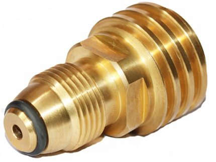 Propane brass adapter weight 153g/pc
