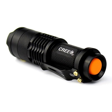 FLASH LIGHT Aluminium alloy Material WITHOUT BATTERY
