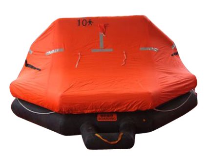 HAF-A12 KHA-12 Inflatable life-raft Type-A Regular hexagon, Level bridge, number persons 12