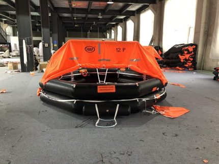 HNF-HSC12 OPEN REVERSIBLE LIFERAFT 12person w/hydrostatic release unit CCS certifie
