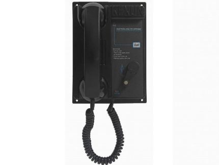 Single-way batteryless telephone