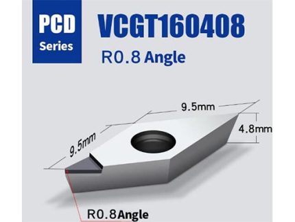 VCGT160408 Cuchilla para la máquina CNC