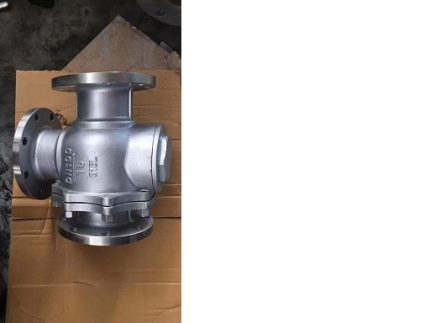 3 way stainless steel SS316 ball valve DN100 5K 4"