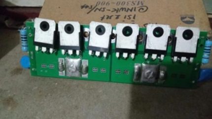Marine welding， distribution box +ZX7-500 series welding machines part, 主板4