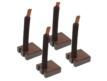 CARBON BRUSH SET 4 starter MZD. MIT. 6.5x19x19mm
