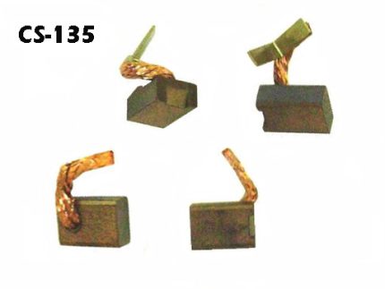 CARBON BRUSH SET. ISZ STARTER 7.5x13x18mm