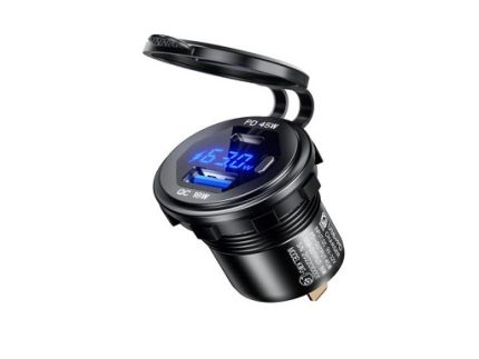 HEMBRA USB ENCENDEDOR QUICK CHARGER 63W ALUMINIUM MATERIAL