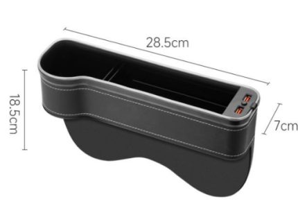 CL910 USB Car Seat Seam Storage Box RAINBOW COLOR