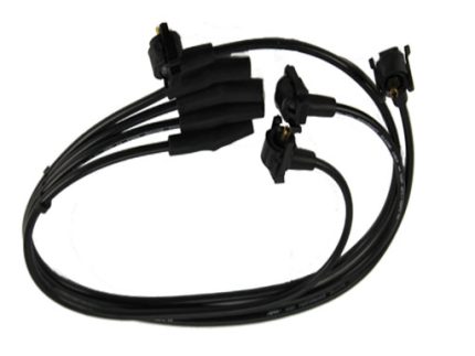 96BF12283-7BA SPARK PLUG WIRE SET FORD FIESTA 1.3L 4CL 8V 1996-2001