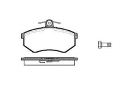 PASTILLAS FRENO 3856.0D A01490N 7143D227 / 7143D290 / 7571D684 GOLF III POLO CLASSIC GEELY