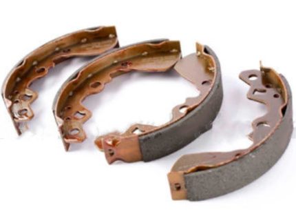 BRAKE SHOES D031 LOW METALLIC BS608-CARBON TECHNOLOGY_OKAMI FRENOS