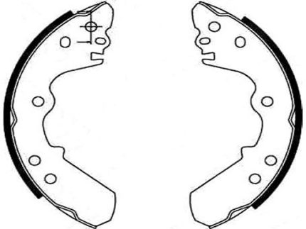 BRAKE SHOES 8-94340-026-0