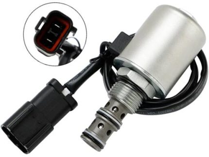 Rotary Solenoid Valve (6D95)(with thin nut) 20Y-60-22121 20Y-60-22122 20Y-60-22123 KOMATSU PC200-6